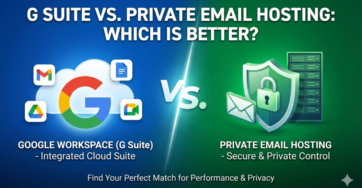 Google Workspace vs. Private Email Hosting