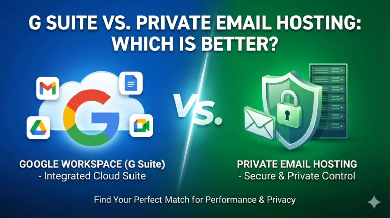 Google Workspace vs. Private Email Hosting